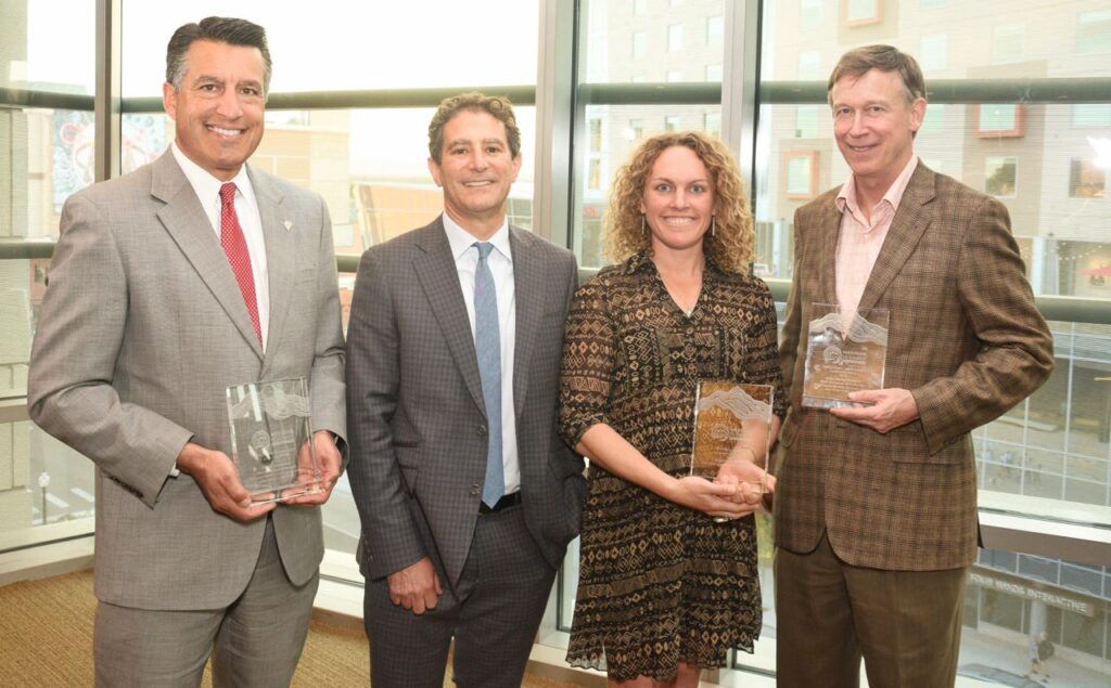 Hickenlooper Sandoval Greenberg Goldin-Dubois Fall Event Kelley Green Award