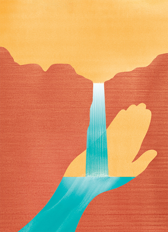Western Water Illustration