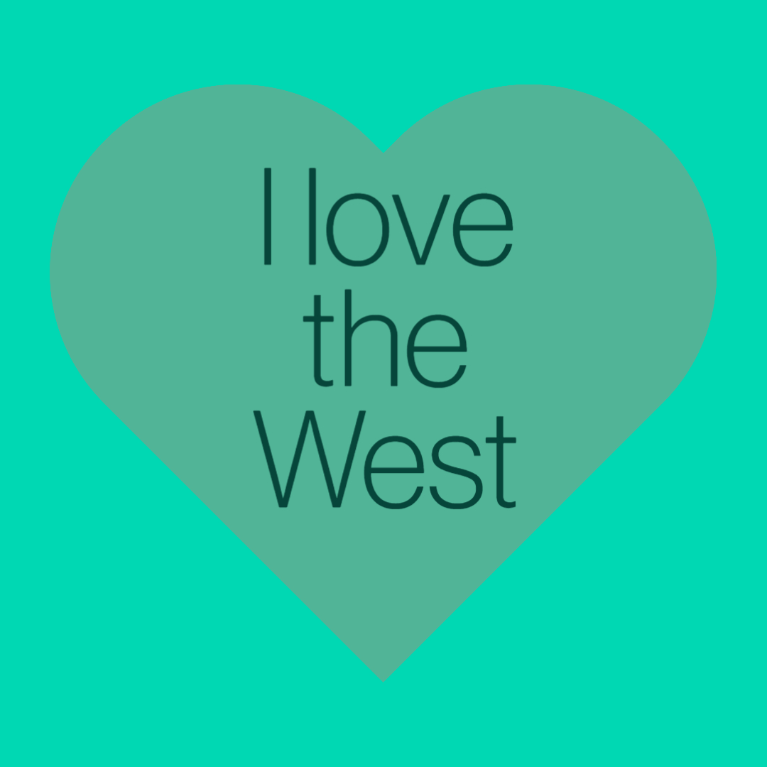 I Love the West Heart