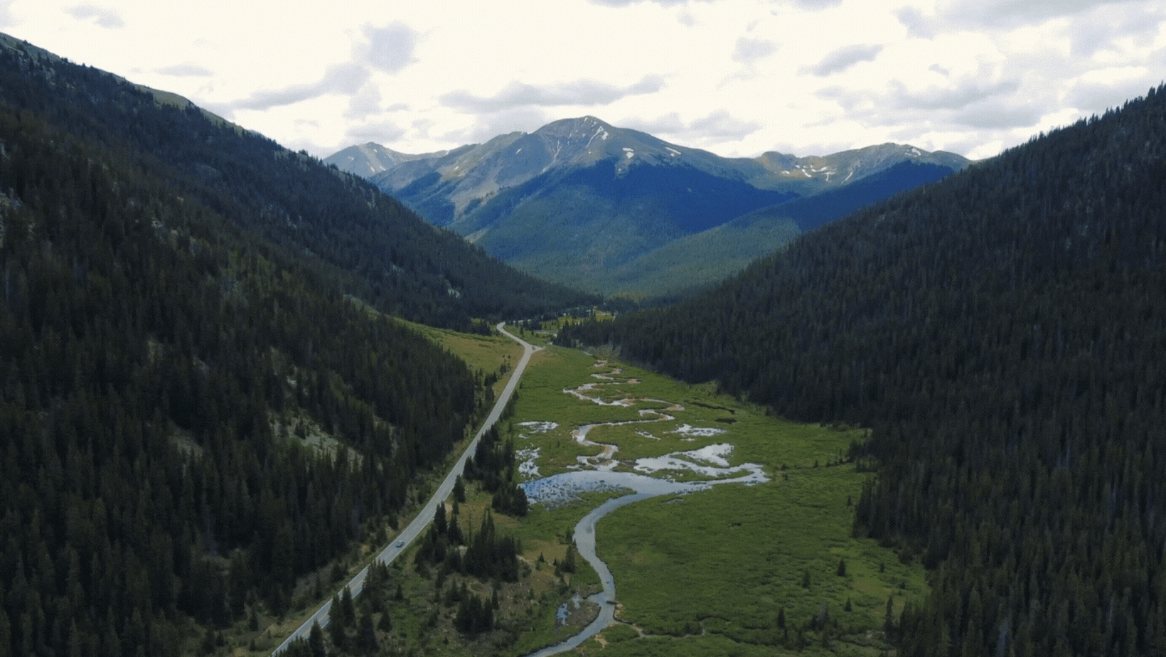 Colorado mountain and stream