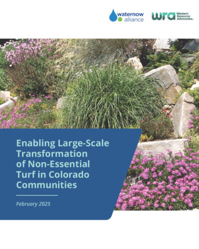 Enabling large-scale transformation of non-essential turf in Colorado communities report cover