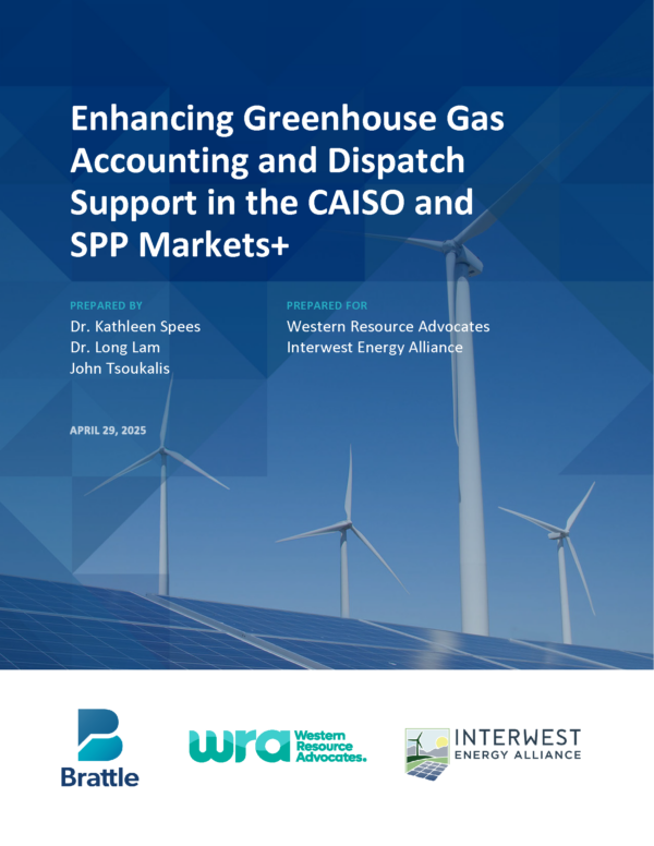 Cover page of a report titled 