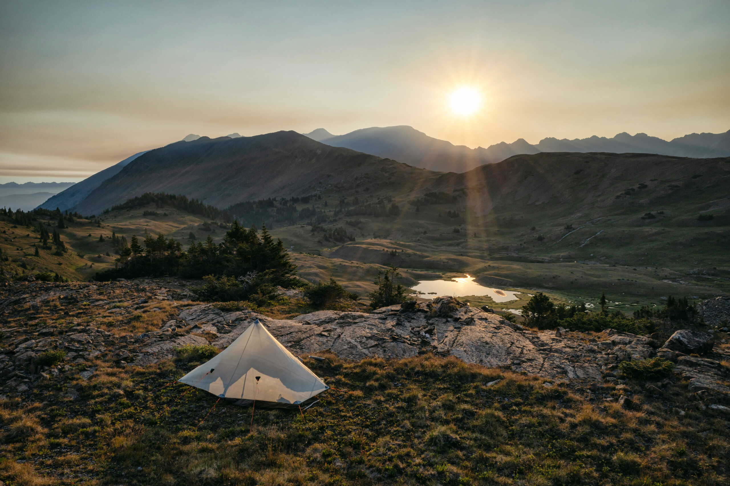 Camping in the Holy Cross Wilderness, Colorado